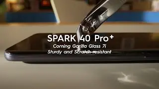 TECNO SPARK 40 Pro+ | Sturdy and Scratch-resistant