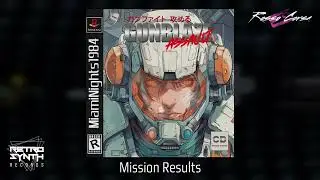 Miami Nights 1984 - Mission Results - Gunblaze Assault -  RetroSynth Records - Rosso Corsa Records
