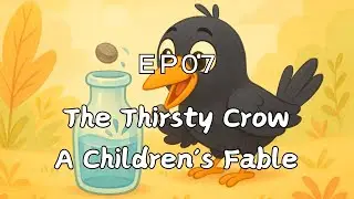 Fuzzy Planet Tales Ep07 - &ldquo;The Thirsty Crow &ndash; A Children&rsquo;s Fable&rdquo; | Picture Book for Kids | Bedtime