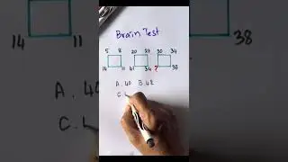 Brain Test🧠-Brain Puzzle 🧠.#maths #shortvideo #puzzle #quiz #usa