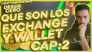 Que es un EXCHANGE centralizado y descentralizados y una WALLET Fria o Caliente - marcosemmimfp