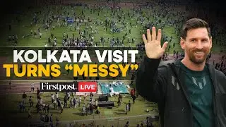 LIVE |  Kolkata Visit Turns Chaotic: Fans Angry Over Ticket Prices, Messi Leaves | Rupha Ramani