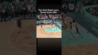 Steph curry saving team USA#stephcurry#olympics