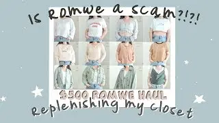 Is Romwe a Scam? Buying $500 worth of clothes! | Try-On