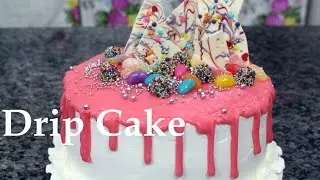 Como Fazer um Drip Cake ou Bolo gotejante lindíssimo.