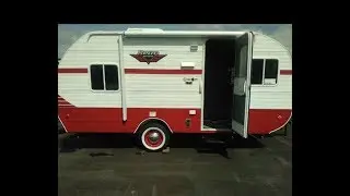 Vintage - retro - whitewater - Riverside - small travel trailer - camper