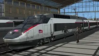 Lyon to Marseille Time Lapse in the TGV Réseau | Train Simulator Classic