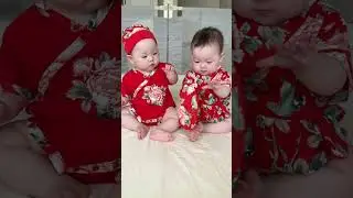 Who wants to see me crying at the end #twins #human cub #litter you to have a daughter