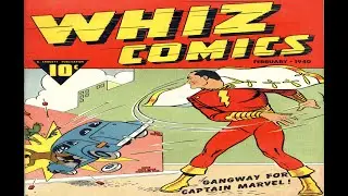 Whiz Comics No 2R Comix Book Movie