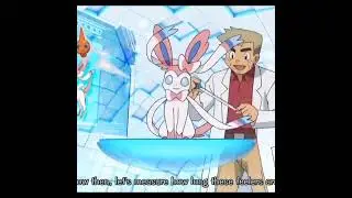 Sylveon attack Professor Oak😆 #pokemon #shorts