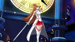 Asuna vs Tatsuya (Hardest AI) Dengeki Bunko Fighting Climax Ingition