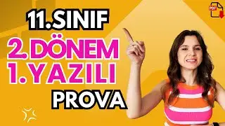 11.SINIF  | 2.DÖNEM 1.YAZILI PROVA | MATEMATİK