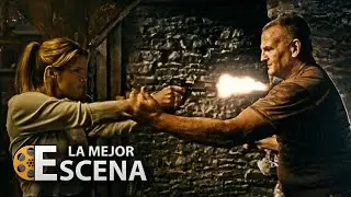 THE HUNT (2020) Pelea en el Bunker de los Cazadores