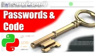 Passwords Inside Code | Use os.environ with Python so passwords are not exposed