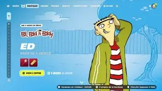 Fortnite: Nouveau pack de skin collaboration ED Eddy C7S1 d&eacute;ferlante d'adr&eacute;naline