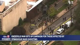 Man with Knoxville ties creates campaign to help Synagogue shooting victims