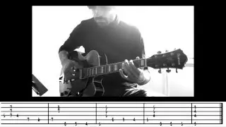 Lezione di Chitarra: Walking Bass su I-VI-II-V in G - con TAB