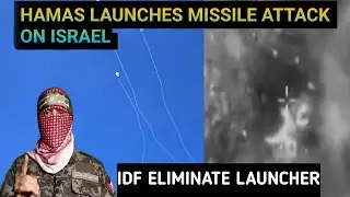 HAMAS FIGHTER LAUNCHES FRESH ROCKET ATTACK ON ISRAEL'S SOUTHERN CITY ASHKELON | IDF RESPONDS