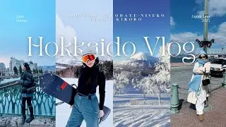 🇯🇵 Hokkaido Vlog | Sapporo❄️Hakodate🦀 Niseko🍣Otaru🚗Kiroro🏂 | Jane Soraya