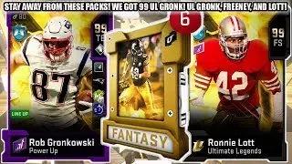 STAY AWAY FROM THESE PACKS! WE GOT 99 UL GRONK! UL GRONK, FREENEY, AND LOTT! | MADDEN 20