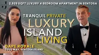 Откройте для себя Cape Royale — самые новые роскошные апартаменты с 4 спальнями на острове Сентоз...