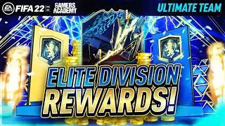 FIFA 22 - ELITE DIVISION RIVALS REWARDS + GUARANTEED PREM TOTS!!!