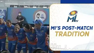 MI Post-win Tradition | Mumbai Indians | WPL