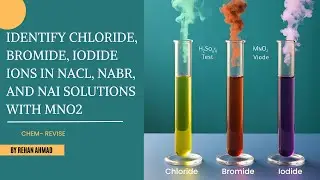 Identify Halide Ions (Cl⁻, Br⁻, I⁻) using the Manganese Dioxide Test @AKUEB Chemistry Practical SSC