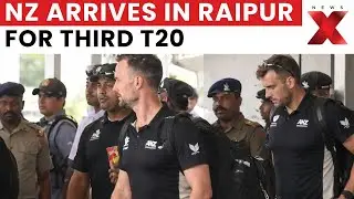 Breaking News: New Zealand Cricket Team Lands in Raipur Ahead of 3rd T20 vs India | NewsX