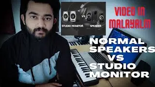 Normal speaker vs studio speakers - best budget studio monitors|Music production malayalam tutorials