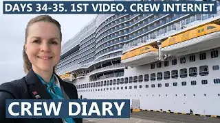 🛳️ First Crew Video & Crew Internet 🌐 | The Crew Diary - Ep.10