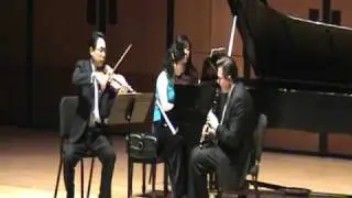 Darius Milhaud: Suite, Mvt. 2, Live at University of Houston Moores School of Music (Trio Solari)