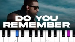Jay Sean - Do You Remember (piano tutorial)