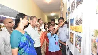 Governor ESL Narasimhan visited Social Welfare Residential School at Choutuppal Village