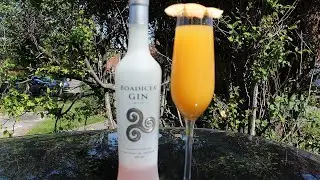 Boadicea Gin 'Rosa Bellini' cocktail