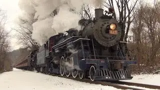 R&N 425 and CNJ 113: Historic Steam Journeys Through Anthracite Country
