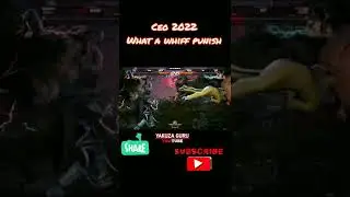 Tekken 7 | CEO 2022 | What a whiff punish by book
