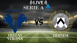 🔴Hellas Verona vs Udinese | Serie A | Live Score