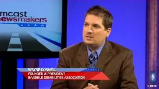 Invisible Disabilities with Comcast Newsmakers Host, Beverly Weaver and IDA President, Wayne Connell