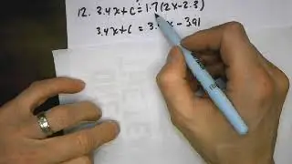 7th Grade Math Test 15 Study Guide Video