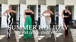 Summer Holiday Evening Outfit Inspo☀️