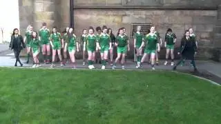 Haka Irish Style- Lidl Competition- Armagh Haka rocks, swiss rolls