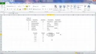 Using Parentheses in a Spreadsheet Formula - Beginner Spreadsheet Tutorial 21