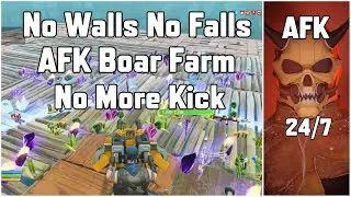 AFK 24hours No Kick Boar Farm No More Walls No More Falls Fortnitemare Ventures Zone Update