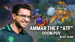 ATF Doom Offlane POV | Blast Slam 2025 | INSANE Dota 2 Gameplay