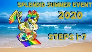 Trove: Spledid Summer Event 2020, Steps 1-7