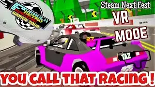 And We Are Racing - VR Mode - 1st Look - Formula Retro Racing -  Steam Next Fest (DEMO)
