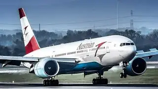 Simultaneous Landing: Three Planes Touchdown.
