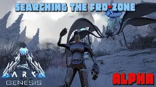 ARK: Genesis - Searching The Fro-Zone SOLO ALPHA Difficulty!!