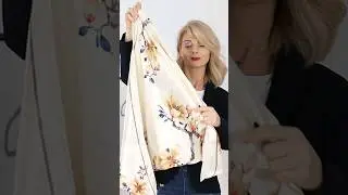 Как завязать элегантный шелковый шарф: изюминка аксессуара своими руками